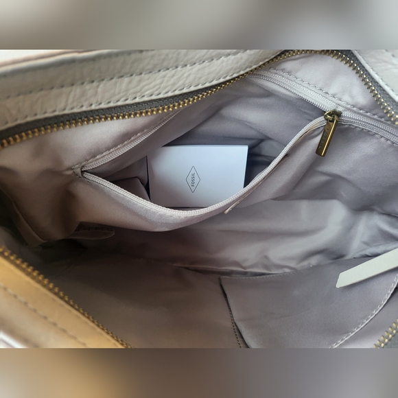 Fossil Light Gray Crossbody Bag - Picture 9 of 10